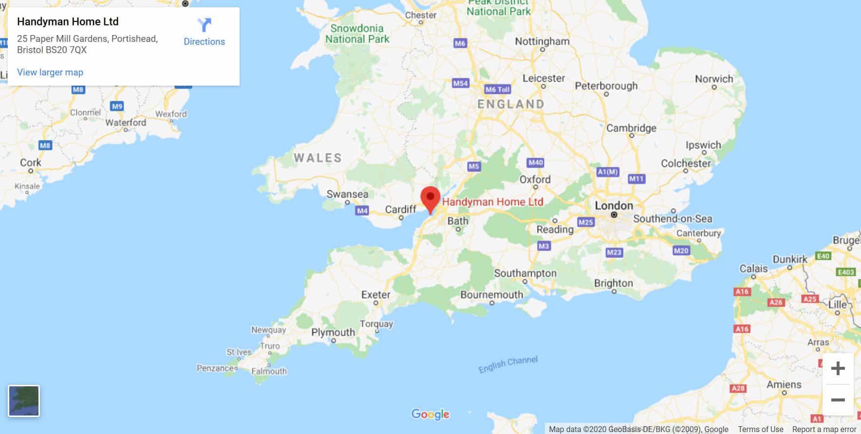 Handyman Home Ltd - Location - Portishead, Bristol, England